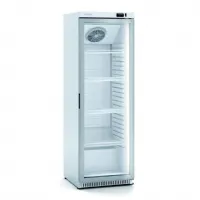 Armoire réfrigérée positive 1 porte vitrée blanche 348 L - Docriluc - EVR-620