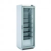 Armoire réfrigérateur positive professionnelle 1 porte vitrée 348 L classe énergétique B - Docriluc - EVRF-620