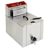 Friteuse professionnelle électrique 12 litres 325x430x510 mm - Diamond Promo - F12TR/SP