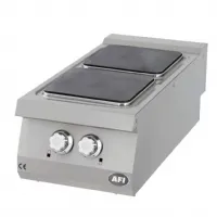 Fourneau profondeur 900 Triphasé 2 zones 8 kW - Afi-Collin-Lucy - F2AP9E40
