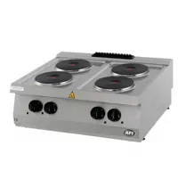 Fourneau profondeur 700 triphasé 4 feux 10,4 kw - afi-collin-lucy - f4ap7e80 - Afi - F4AP7E80 Fourneau profondeur 700 triphasé 4 feux 10,4 kw - afi-collin-lucy - f4ap7e80 - Afi - F4AP7E80