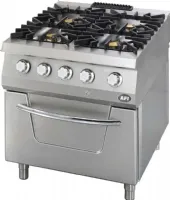 Fourneau profondeur 900 Triphasé 4 brûleurs 6 kW sur four - Afi-Collin-Lucy - F4G9FE80LP Fourneau profondeur 900 Triphasé 4 brûleurs 6 kW sur four - Afi-Collin-Lucy - F4G9FE80LP