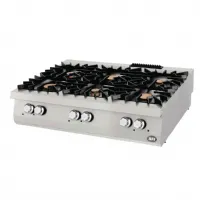 Fourneau profondeur 900 gaz 6 brûleurs 48 kw - afi-collin-lucy - f6ap9g120 - Afi - F6AP9G120 Fourneau profondeur 900 gaz 6 brûleurs 48 kw - afi-collin-lucy - f6ap9g120 - Afi - F6AP9G120