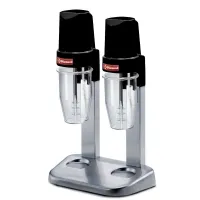 Machine à milk-shake professionnelle 2 verres Lexan 2 x 650 cl Monophasé 0,2 kW - Diamond Promo - F6D/B