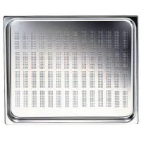Bac gastronorm perforé en inox, GN 2/3 h=100 mm - Virtus - FAA0068