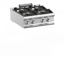 Plan de cuisson professionnel gaz 4 feux 28 kw à poser - mbm - fb77txl - Mbm - FB77TXL Plan de cuisson professionnel gaz 4 feux 28 kw à poser - mbm - fb77txl - Mbm - FB77TXL
