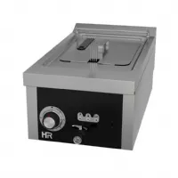 Friteuse cuisine pro profondeur 750 monophasé 1 cuve 15 l 8 kw - hr fainca - fd15l8m750s - Hr fainca - FD15L8M750S