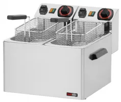 Friteuse A poser petite capacité monophasé 5 L 2 paniers - Redfox - FE 44 Friteuse A poser petite capacité monophasé 5 L 2 paniers - Redfox - FE 44