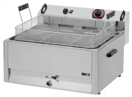 Friteuse A poser petite capacité triphasé 30 L 1 panier Sur le panneau avant - Redfox - FE 60 T Friteuse A poser petite capacité triphasé 30 L 1 panier Sur le panneau avant - Redfox - FE 60 T
