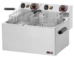 Friteuse A poser petite capacité 5 L 2 paniers - Redfox - FE 74 Friteuse A poser petite capacité 5 L 2 paniers - Redfox - FE 74