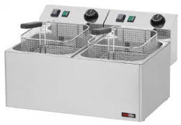 Friteuse A poser petite capacité 8 L 2 paniers - Redfox - FE 77 E Friteuse A poser petite capacité 8 L 2 paniers - Redfox - FE 77 E