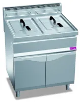 Friteuse professionnelle sur coffre Gaz cuves 2 x 15 L - Furnotel - FG1515SC