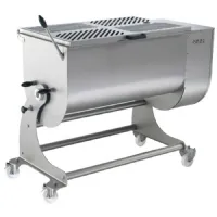 Mélangeur à viande boucherie basculant à poser, double coupe, capacité 250 l, production 180 kg - virtus - fid0010 - Virtus group - FID0010 Mélangeur à viande boucherie basculant à poser, double coupe, capacité 250 l, production 180 kg - virtus - fid0010 - Virtus group - FID0010