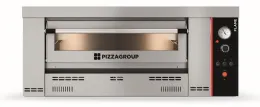 Four à pizzas professionnel gaz à commandes mécaniques - 1 chambre 4 pizzas - gamme flame - pizza group - flame4-2 - Pizzagroup - FLAME4-2 Four à pizzas professionnel gaz à commandes mécaniques - 1 chambre 4 pizzas - gamme flame - pizza group - flame4-2 - Pizzagroup - FLAME4-2