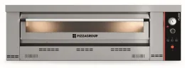 Four à pizzas professionnel gaz à commandes mécaniques - 1 chambre 6 pizzas - gamme flame - pizza group - flame6l-2 - Pizzagroup - FLAME6L-2 Four à pizzas professionnel gaz à commandes mécaniques - 1 chambre 6 pizzas - gamme flame - pizza group - flame6l-2 - Pizzagroup - FLAME6L-2