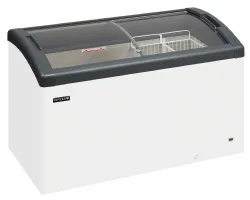 Congélateur bahut couvercle vitré de crème glacée 2 couvercles coulissants - Tefcold - FOCUS 131 Congélateur bahut couvercle vitré de crème glacée 2 couvercles coulissants - Tefcold - FOCUS 131