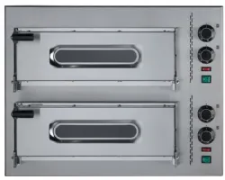 Petit four à pizza professionnel Monophasé 2 chambres 4400 kW - Furnotel - FPIZC2 Petit four à pizza professionnel Monophasé 2 chambres 4400 kW - Furnotel - FPIZC2