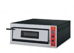 Four à pizza électrique professionnel monophasé ou triphasé 1 chambre 6 pizzas Ø 36 cm chambre en pierre réfractaire - GGF - FR 72/6 A/R Four à pizza électrique professionnel monophasé ou triphasé 1 chambre 6 pizzas Ø 36 cm chambre en pierre réfractaire - GGF - FR 72/6 A/R
