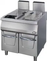 Friteuse cuisine pro profondeur 900 Gaz 2 cuves 22 L + 22 L 44 kW - Afi-Collin-Lucy - FR9G80 Friteuse cuisine pro profondeur 900 Gaz 2 cuves 22 L + 22 L 44 kW - Afi-Collin-Lucy - FR9G80