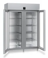 Armoire réfrigérateur positive professionnelle inox 2 portes vitrées 1096 L Perfection - Liebherr - FRPSVH 1412