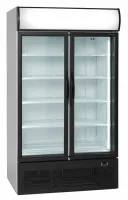 Réfrigérateur vitré 2 portes vitrées blanche positive - Tefcold - FSC1950H Réfrigérateur vitré 2 portes vitrées blanche positive - Tefcold - FSC1950H