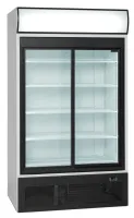 Réfrigérateur vitré 2 portes vitrées blanc 710 L +2 à +10 °C - Tefcold - FSC1950S Réfrigérateur vitré 2 portes vitrées blanc 710 L +2 à +10 °C - Tefcold - FSC1950S