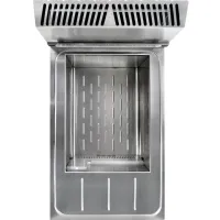 Photo 2 - Friteuse professionnelle gaz 1 cuve 16 litres - diamond promo - fsm-16g/c - Diamond promo - FSM-16G/C