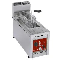 Friteuse professionnelle gaz, 1 cuve 8 litres - Diamond - FSM-8GT/S