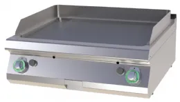 Plaque à snacker lisse à gaz 14 kW - RM Gastro - FTH 708 G