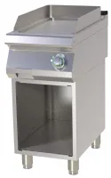 Plaque à snacker lisse sur placard ouvert triphasé 4,5 kw - rm gastro - fth 740 e - Rm gastro - FTH 740 E