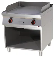 Plaque à snacker rainurée triphasé 12 kw - redfox - ftr 90/80 e - Redfox - FTR 90/80 E