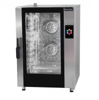 Four mixte professionnel Triphasé 10 niveaux commandes tactiles 600x400 mm - Furnotel - FXDT610E
