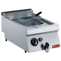 Friteuse professionnelle gaz à poser 7 litres 7 kW - Diamond - G17/F74T-N Friteuse professionnelle gaz à poser 7 litres 7 kW - Diamond - G17/F74T-N
