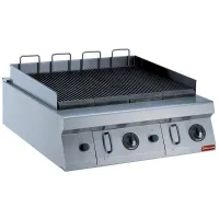 Grill professionnel gaz à poser grille fonte 800x700x250 mm - Diamond Promo - G17/GPLP2-HP Grill professionnel gaz à poser grille fonte 800x700x250 mm - Diamond Promo - G17/GPLP2-HP