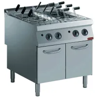 Cuiseur à pâtes professionnel gaz 2 cuves gn 1/1 40 litres 32,6 kw - diamond - g22/cpa8-n - Diamond - G22/CPA8-N Cuiseur à pâtes professionnel gaz 2 cuves gn 1/1 40 litres 32,6 kw - diamond - g22/cpa8-n - Diamond - G22/CPA8-N