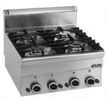 Cuisson professionnelle gaz à poser 4 feux 11,7 kw - mbm - g4s6 - Mbm - G4S6