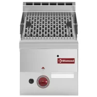 Grill professionnel pierres de lave gaz sur four avec grille de cuisson en fonte - diamond promo - g60/gpl3t-n - Diamond promo - G60/GPL3T-N Grill professionnel pierres de lave gaz sur four avec grille de cuisson en fonte - diamond promo - g60/gpl3t-n - Diamond promo - G60/GPL3T-N