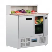 Meuble à Pizzas positif 900x700x1100 mm 288 L Monophasé - Polar - G603