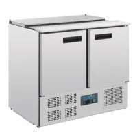 Saladette réfrigérée positive 240 L 2 x GN 1/1 et 3 x GN 1/6 - Polar - G606 Saladette réfrigérée positive 240 L 2 x GN 1/1 et 3 x GN 1/6 - Polar - G606