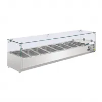 Saladette à Poser 8 x GN 1/4 Positive - Polar - G610 Saladette à Poser 8 x GN 1/4 Positive - Polar - G610