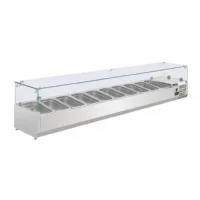 Saladette à poser 10 x gn 1/4 positive - polar - g611 - Polar - G611 Saladette à poser 10 x gn 1/4 positive - polar - g611 - Polar - G611
