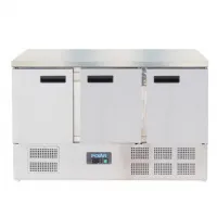 Photo 2 - Table desserte réfrigérée positive 368 l 3 portes - polar - g622 - Polar - G622