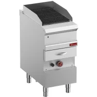 Grill vapeur professionnel gaz avec grille fonte double face 400x700x850/920 mm - Diamond - G7/GVQA4-N Grill vapeur professionnel gaz avec grille fonte double face 400x700x850/920 mm - Diamond - G7/GVQA4-N
