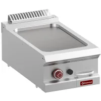 Plaque de cuisson gaz professionnelle à poser lisse 7 kW - Diamond - G7/PL4T-N Plaque de cuisson gaz professionnelle à poser lisse 7 kW - Diamond - G7/PL4T-N