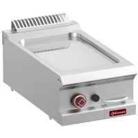 Plaque de cuisson gaz à poser lisse chrome dur 7 kW - Diamond - G7/PLCD4T-N Plaque de cuisson gaz à poser lisse chrome dur 7 kW - Diamond - G7/PLCD4T-N
