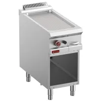 Plaque de cuisson professionnelle gaz rainurée 9,2 kW - Diamond - G9/PRA4-N Plaque de cuisson professionnelle gaz rainurée 9,2 kW - Diamond - G9/PRA4-N