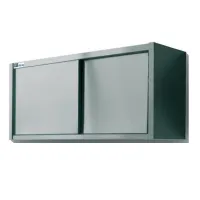 Armoire murale inox avec portes coulissantes longueur 1400 - Afi - gas14-2
