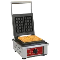 Gaufrier professionnel monophasé double pour gaufres de Bruxelles - Diamond Promo - GB-3X5/N Gaufrier professionnel monophasé double pour gaufres de Bruxelles - Diamond Promo - GB-3X5/N