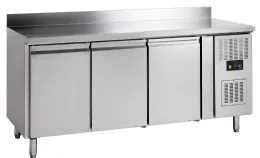 Réfrigérateur de comptoir gn1/1 - 3 portes inox 402 l -2 à +10 °c positive - tefcold - gc73 - Tefcold - GC73 Réfrigérateur de comptoir gn1/1 - 3 portes inox 402 l -2 à +10 °c positive - tefcold - gc73 - Tefcold - GC73