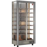 Vitrine réfrigérée chocolat professionnelle noire positive 530 l - diamond - gcc-1-r2 - DIAMOND - GCC-1-R2